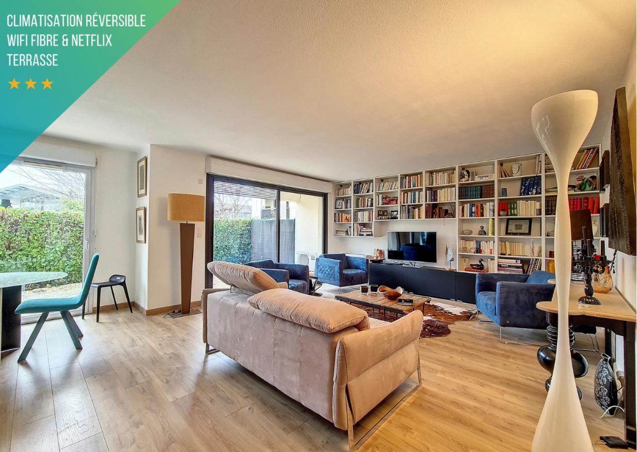 Ferienwohnung Ღ Le Patio Castanet • T3 Avec Terrasse Ღ Avec Climatisation Exterior foto