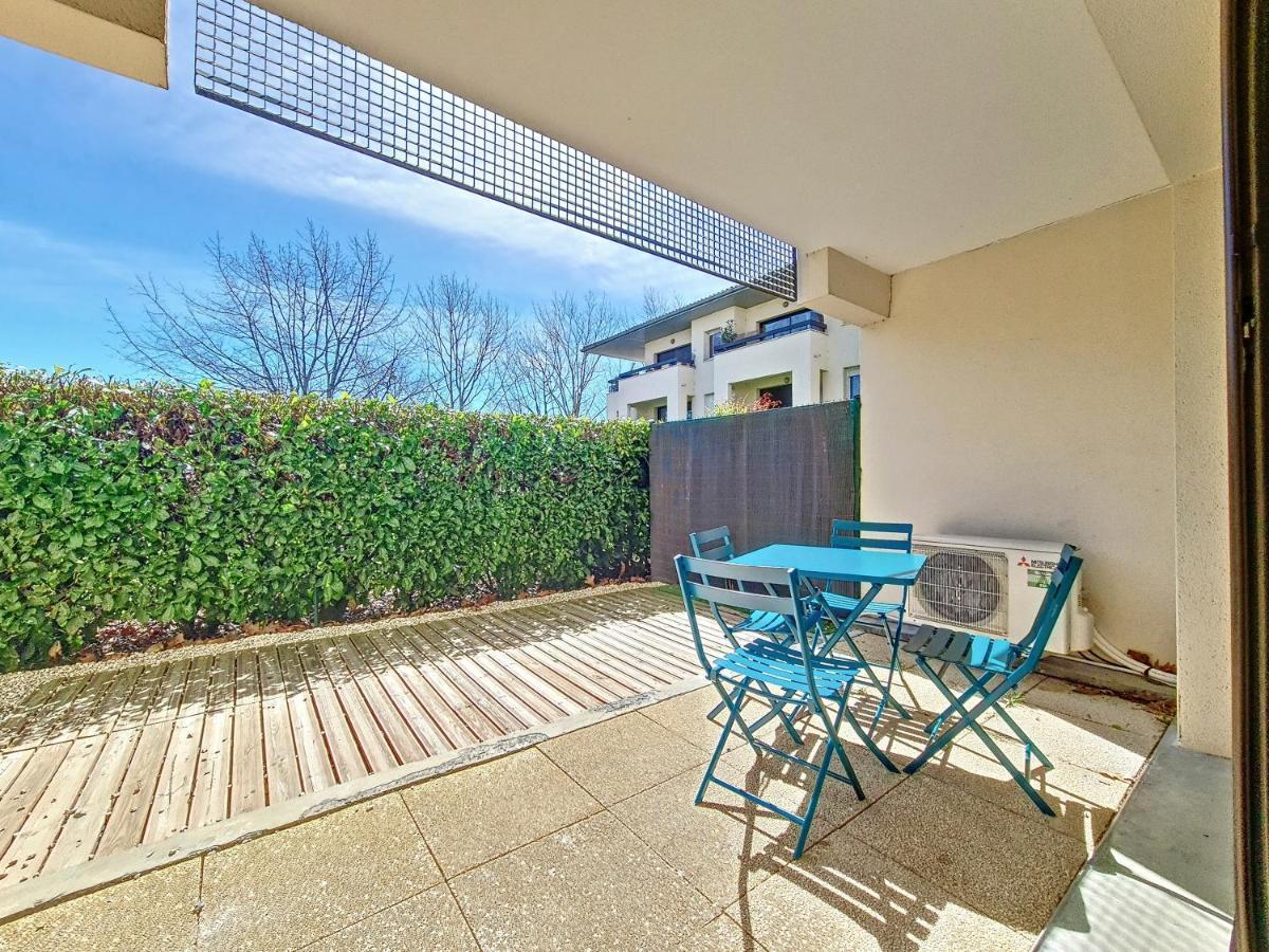 Ferienwohnung Ღ Le Patio Castanet • T3 Avec Terrasse Ღ Avec Climatisation Exterior foto